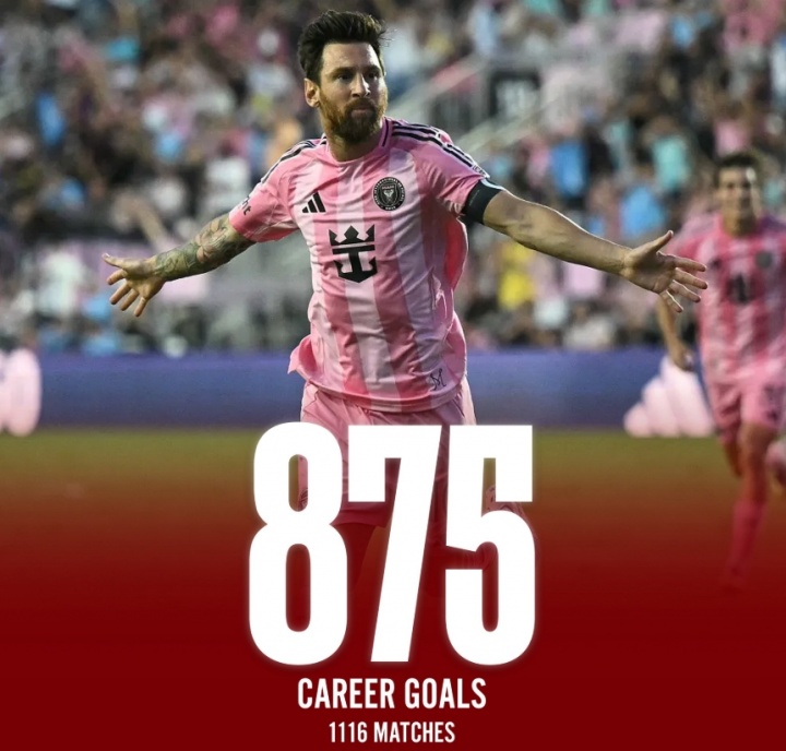 kaiyun-不远了！38岁梅西生涯已轰875球389助，距900+400还差25球11助！